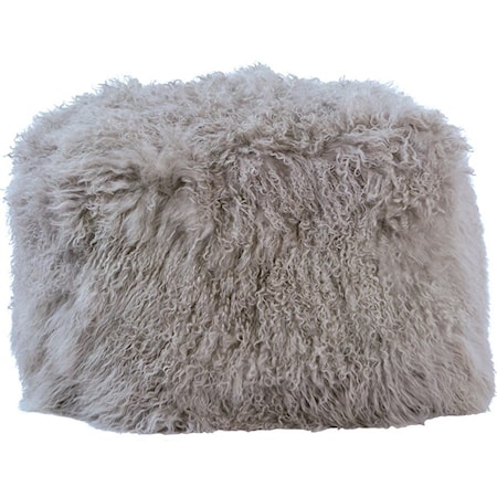 Mohair Pouf